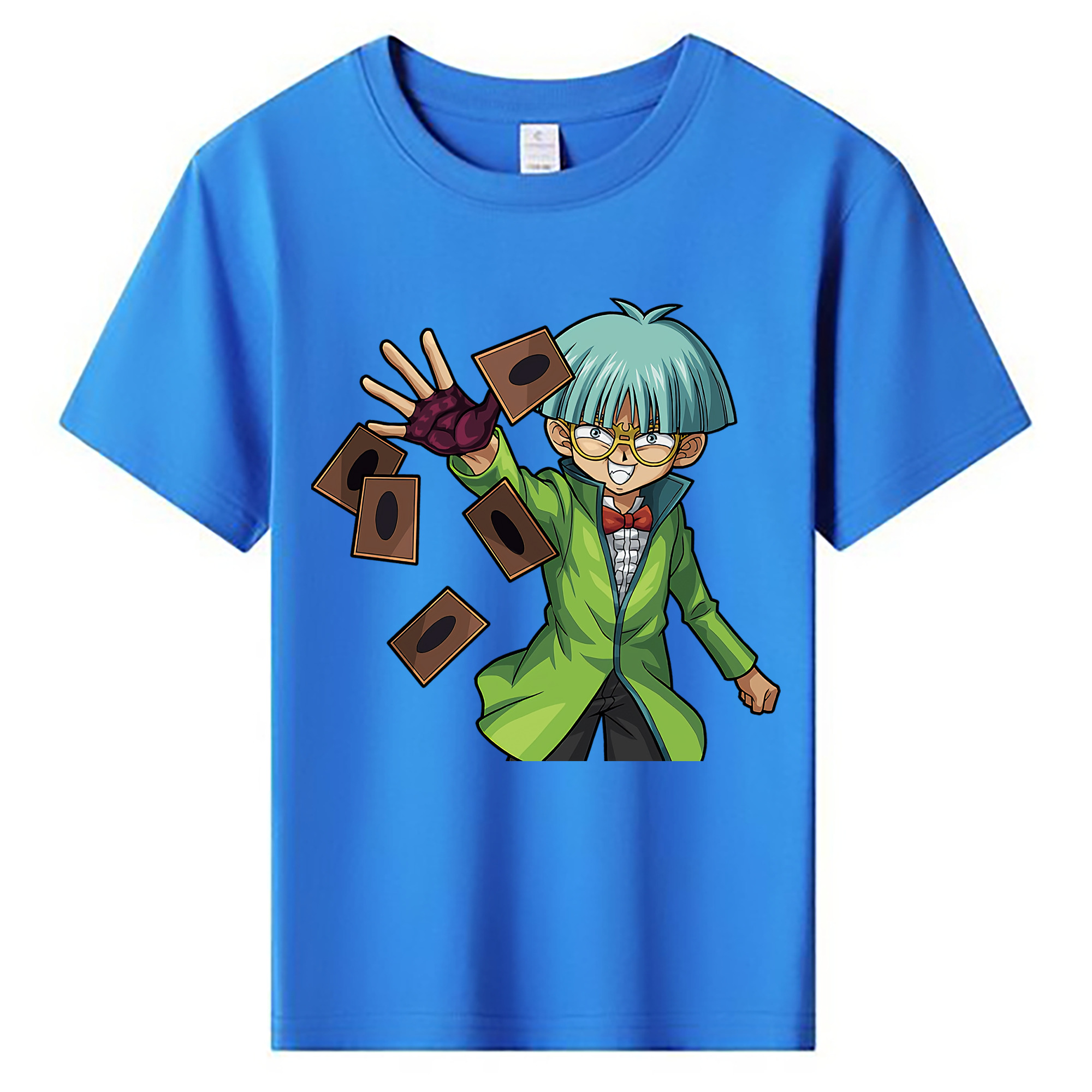 （画像用） 遊☆戯☆王 Yu-Gi-Oh! 綿100％キッズTシャツ（フロントプリント）